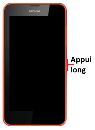 Comment allumer le Nokia Lumia 630 ?